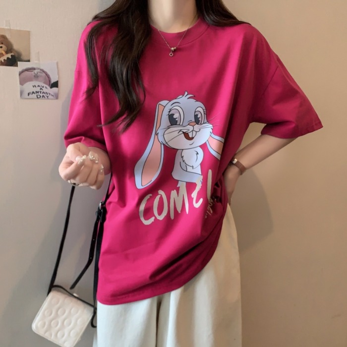 เสื้อยืดคนอ้วนแบบโอเวอร์ไซส์แบบ ulzzang fashion สนใจทักแชท