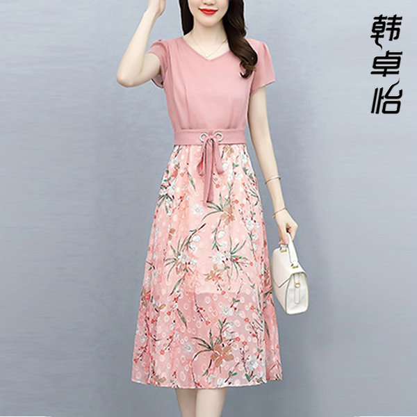 เดรสวัยผู้ใหญ่40-60ปี เดรสคุณแม่ ชุดเดรสทำงานวัยผู้ใหญ่ แบรนด์ MAMA DRESS