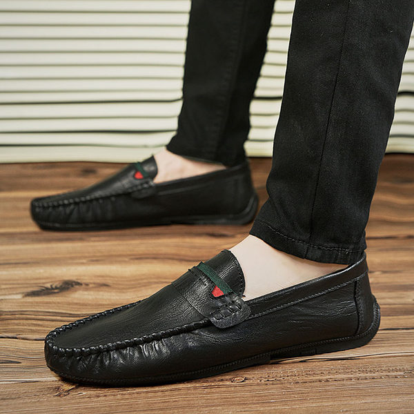 รองเท้าหนังผู้ชาย มีไซส์39-44 รองเท้าโลฟเฟอร์ชาย Slip-On Shoes