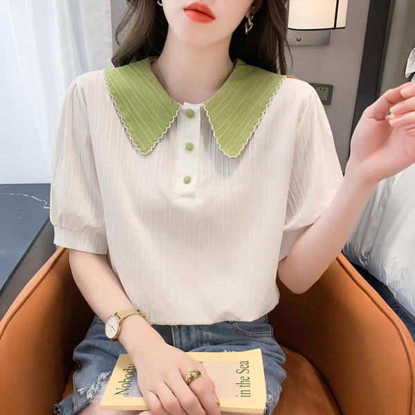 เสื้อชีฟองเกาหลี เสื้อชีฟองสวยๆ