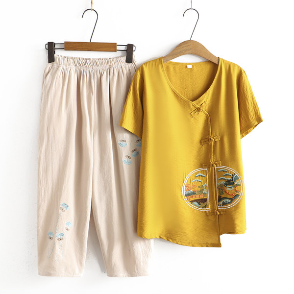 เสื้อลินินสไตล์ผู้ใหญ่ เสื้อคุณแม่ เสื้อผู้ใหญ่ แบรนด์ LININ