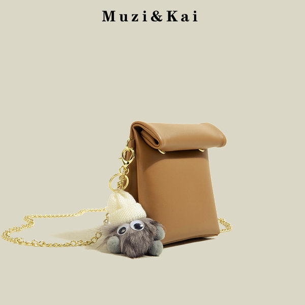 กระเป๋าสะพายข้างผู้หญิง กระเป๋าสะพายสไตล์เกาหลี By Muzi&Kai