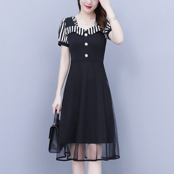 เดรสไซส์ใหญ่ ชุดเดรสสาวพลัสไซส์ เดรสเรียบหรู ไซส์ใหญ่ BY SHUYA