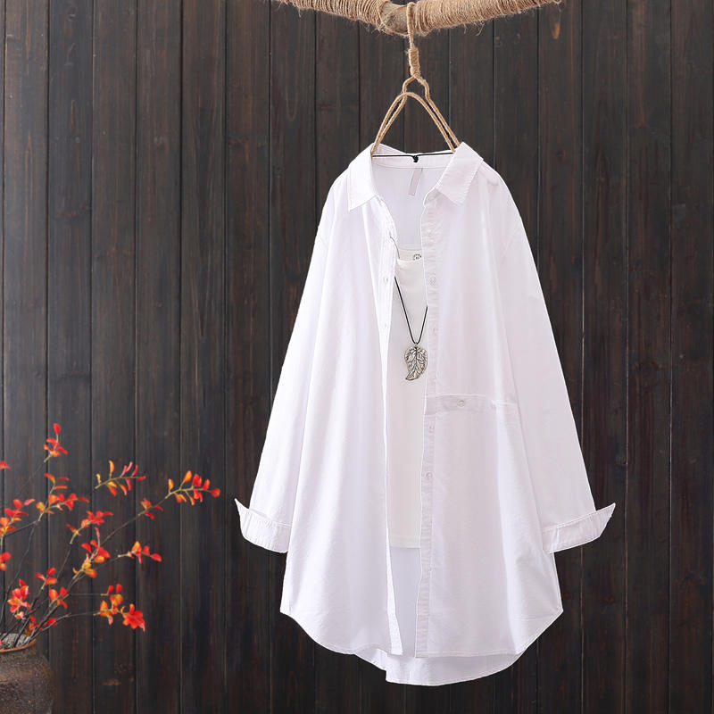 แบบเสื้อสวยๆ เสื้อผ้าฝ้ายลินิน เสื้อเชิ้ตผ้าลินิน