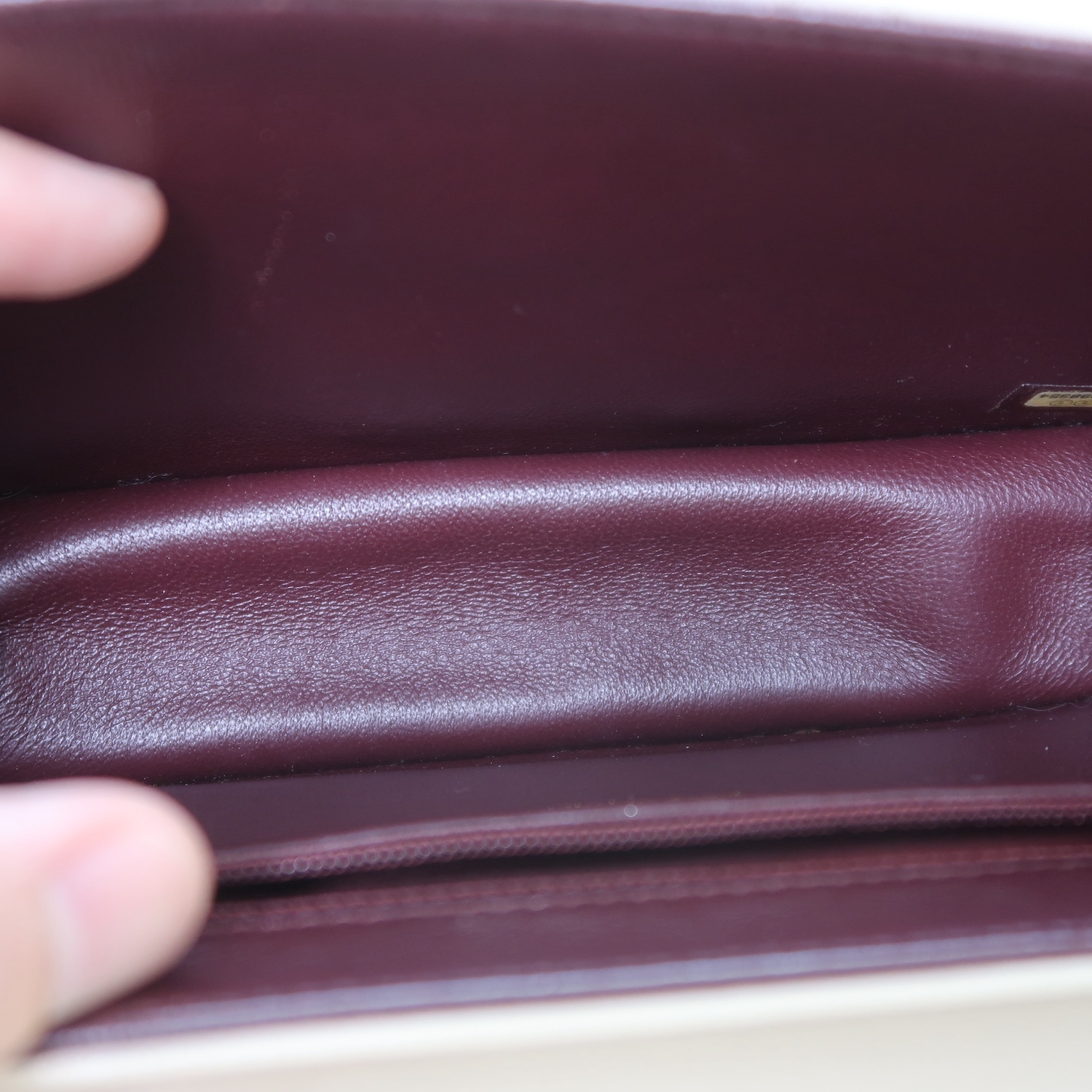 Chanel Ivory Sheepskin Quilted Mini Beauty Lock Flap Bag GHW