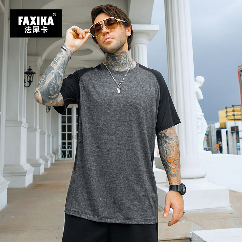 เสื้อยืดผู้ชายอ้วน S-5XL(อกเสื้อ39-51นิ้ว)