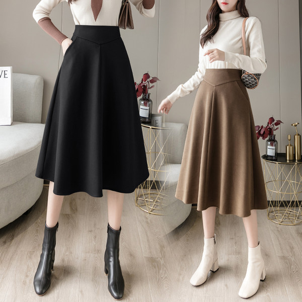 กระโปรงสวยๆ กระโปรงยาว กระโปรงใส่ทำงาน