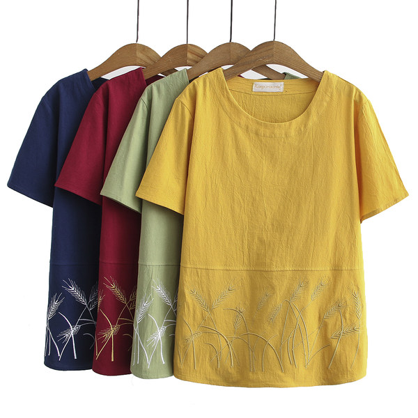 เสื้อลินินสไตล์ผู้ใหญ่ เสื้อคุณแม่ เสื้อผู้ใหญ่ แบรนด์ LININ