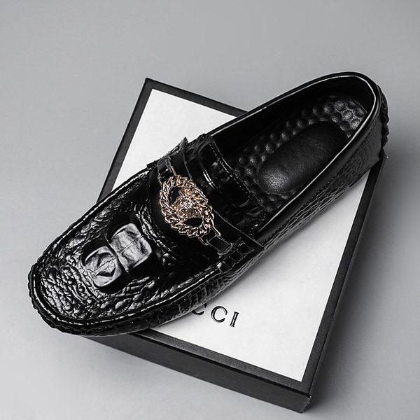 รองเท้าหนังผู้ชาย มีไซส์39-44 รองเท้าโลฟเฟอร์ชาย Slip-On Shoes
