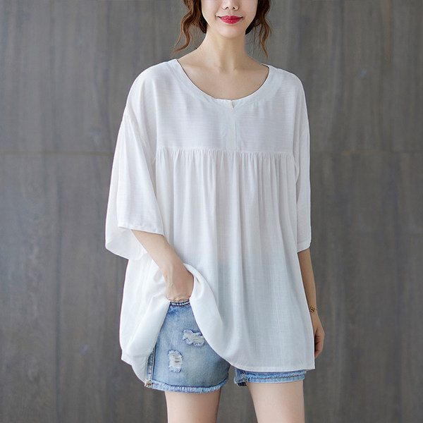 เสื้อลินินคนอ้วน