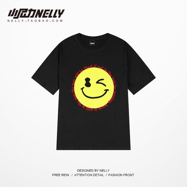 เสื้อยืดคอกลม ผู้ชาย เสื้อยืดผู้ชายเกาหลี เสื้อยืดเกาหลี แบรนด์ NELLY