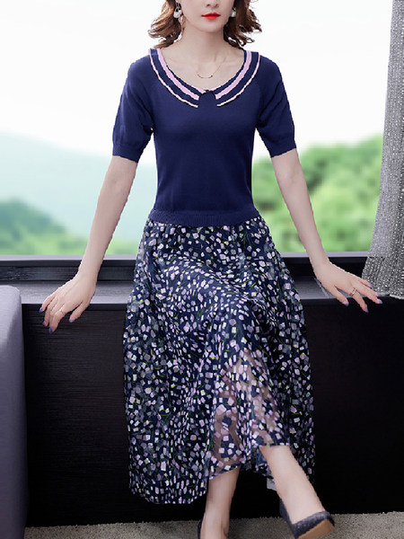 เดรสวัยผู้ใหญ่40-60ปี เดรสคุณแม่ ชุดเดรสทำงานวัยผู้ใหญ่ แบรนด์ MAMA DRESS
