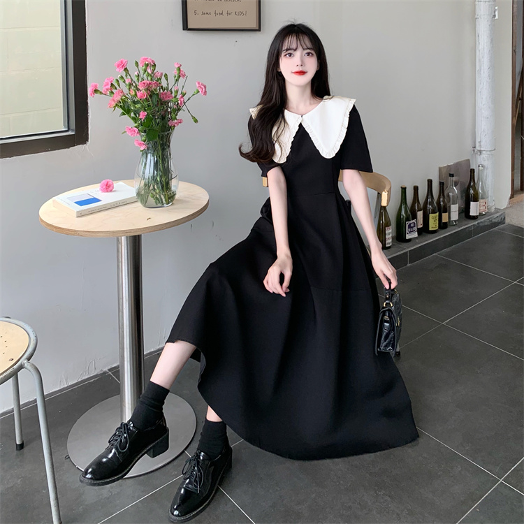เดรสวัยรุ่น-เดรสคนอ้วนวัยรุ่น L-4XL(อก38-46 นิ้ว)