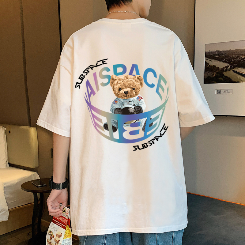 เสื้อยืดผู้ชายอ้วน XL-5XL อกเสื้อ40-52 นิ้ว