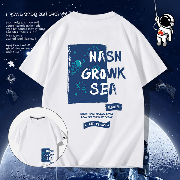 เสื้อยืดผู้ชายอ้วน S-6XLน้ำหนักผู้สวม40-135กิโลกรัมใส่ได้ ส่งฟรี