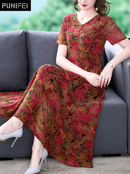 เดรสวัยผู้ใหญ่40-60ปี เดรสคุณแม่ ชุดเดรสทำงานวัยผู้ใหญ่ แบรนด์ MAMA DRESS
