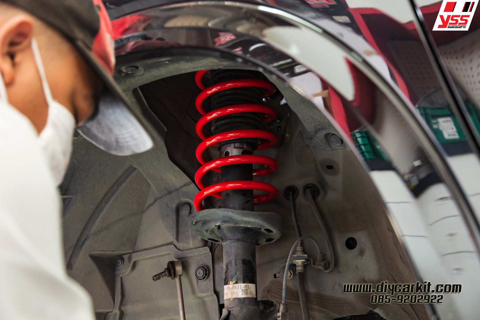 YSS สปริงรถยนต์ Honda Jazz HR-V ปี 15up (โหลดและสเเตนดาร์ด)