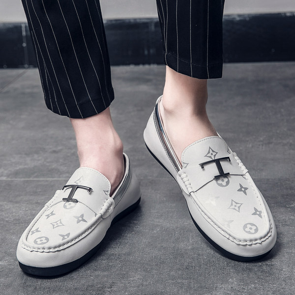 รองเท้าหนังผู้ชาย มีไซส์39-44 รองเท้าโลฟเฟอร์ชาย Slip-On Shoes