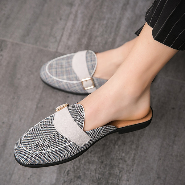รองเท้าหนังผู้ชาย มีไซส์39-44 รองเท้าโลฟเฟอร์ชาย Slip-On Shoes