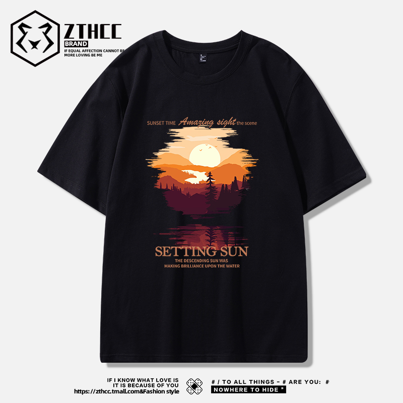 เสื้อยืดผู้ชายอ้วน S-6XLน้ำหนักผู้สวม40-135กิโลกรัมใส่ได้ ส่งฟรี