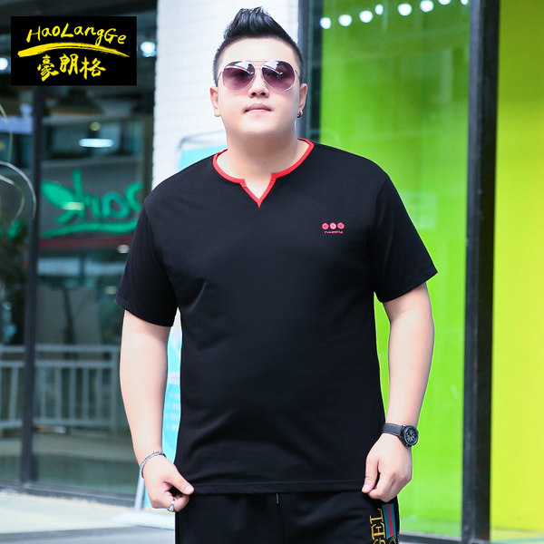 เสื้อยืดผู้ชายอ้วน S-5XL(อกเสื้อ39-51นิ้ว)