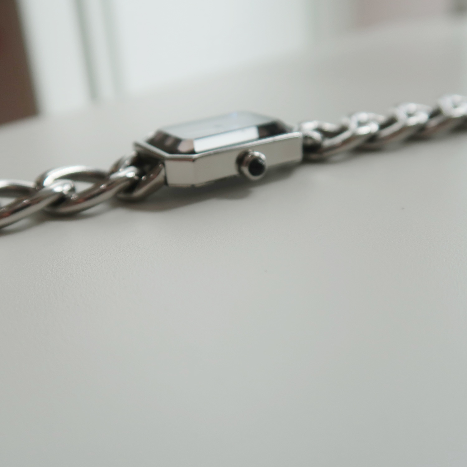 Chanel Premiere Gourmette Chain Watch