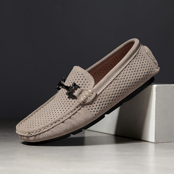 รองเท้าหนังผู้ชาย มีไซส์39-44 รองเท้าโลฟเฟอร์ชาย Slip-On Shoes