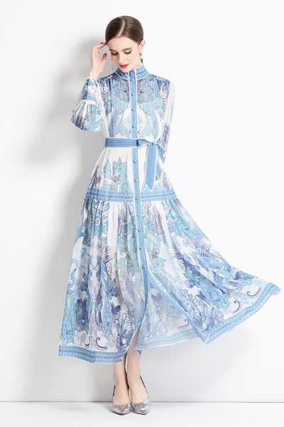 ชุดเดรสยาวสวยๆ ชุดเดรสยาวใส่สบาย ใส่ทำงาน