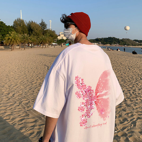 เสื้อยืดผู้ชายอ้วน S-5XL(อกเสื้อ39-51นิ้ว)