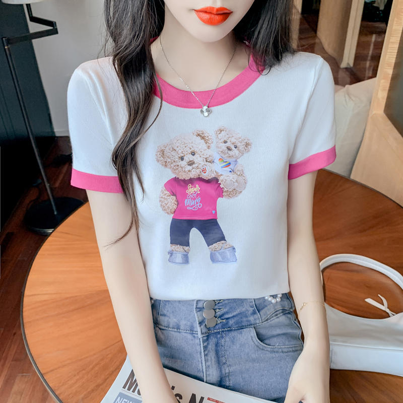 เสื้อยืดวัยรุ่น ลายน่ารัก