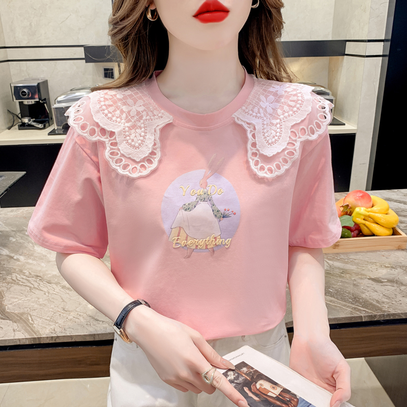 เสื้อผ้าวัยรุ่นเกาหลี เสื้อยืดวัยรุ่นผู้หญิง มีขนาด S M L XL