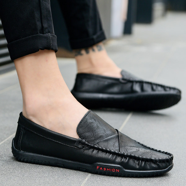 รองเท้าหนังผู้ชาย มีไซส์39-44 รองเท้าโลฟเฟอร์ชาย Slip-On Shoes