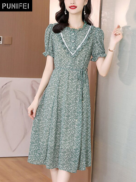 เดรสวัยผู้ใหญ่40-60ปี เดรสคุณแม่ ชุดเดรสทำงานวัยผู้ใหญ่ แบรนด์ MAMA DRESS