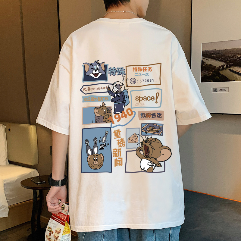 เสื้อยืดผู้ชายอ้วน XL-5XL อกเสื้อ40-52 นิ้ว