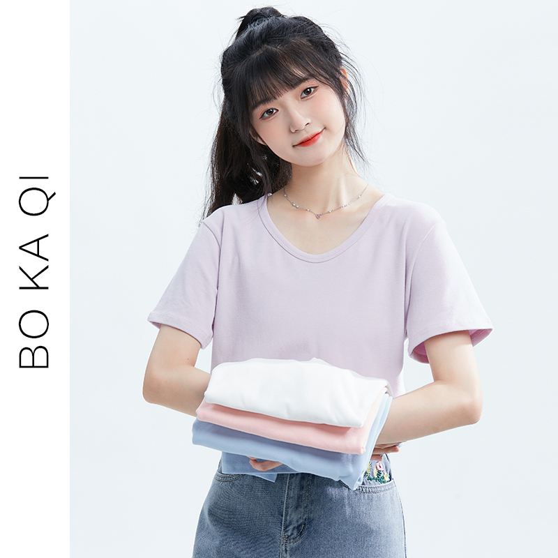 เสื้อผ้าวัยรุ่นเกาหลี เสื้อยืดวัยรุ่นผู้หญิง มีขนาด S M L XL