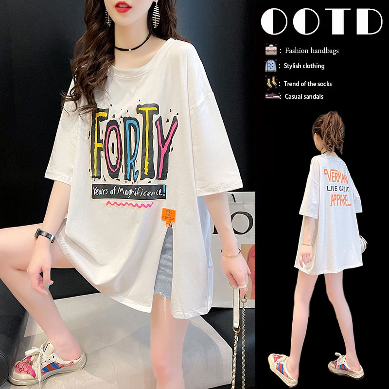 เสื้อยืดคนอ้วนแบบโอเวอร์ไซส์แบบ ulzzang fashion สนใจทักแชท