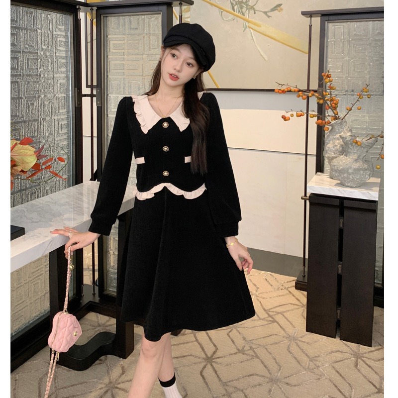 เดรสสาวอวบ มีไซส์ L-4XLอกเสื้อ 38-47 นิ้ว ใส่ได้ทั้งสาวหุ่นดีน่ารักจนถึงสาวอวบพลัสไซส์ จัดส่งฟรี! ทักแชทสั่งซื้อ