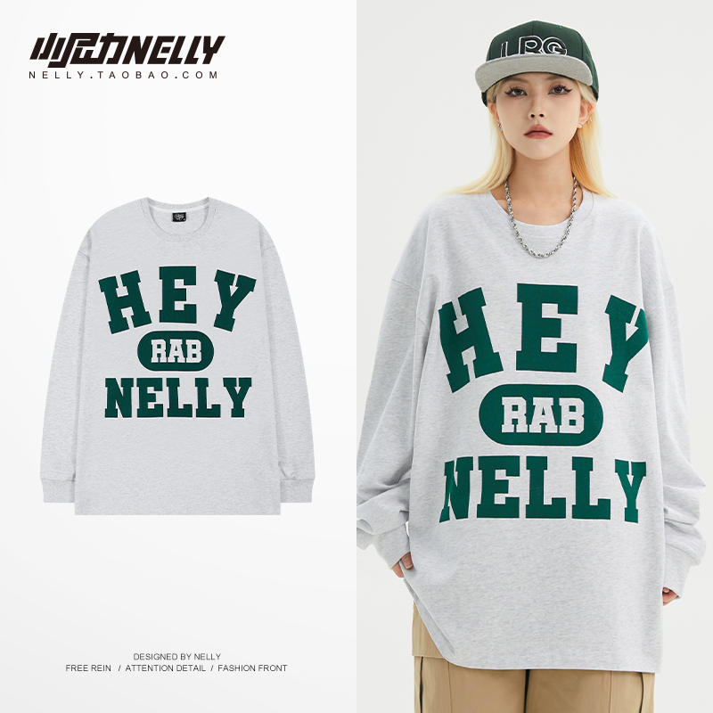 เสื้อยืดคอกลม ผู้ชาย เสื้อยืดผู้ชายเกาหลี เสื้อยืดเกาหลี แบรนด์ NELLY