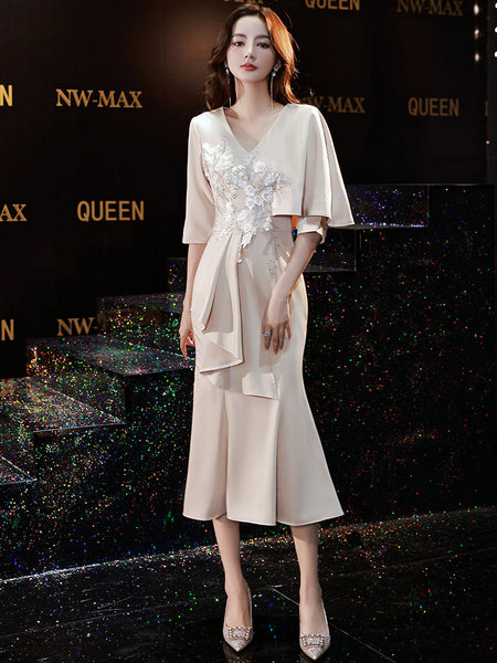 ชุดราตรี ชุดออกงาน ดีไซน์หรู แบรนด์ Angel