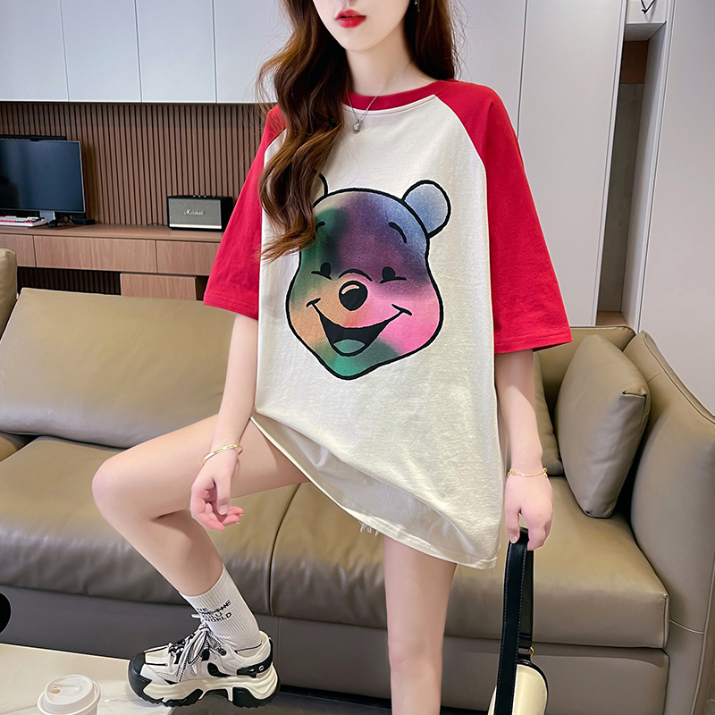 เสื้อยืดคนอ้วนแบบโอเวอร์ไซส์แบบ ulzzang fashion สนใจทักแชท