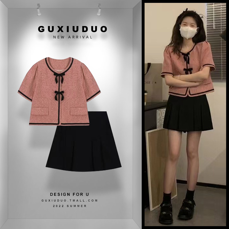 เดรสแขนสั้นมีไซส์L-4XLอก38-47นิ้ว