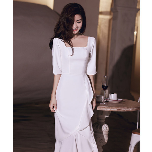 ชุดราตรี ชุดราตรีสวยหรู แบบ ทันสมัย Evening dress