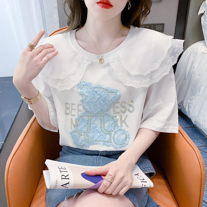 เสื้อยืดวัยรุ่นน่ารักๆ เสื้อวัยรุ่นแขนสั้น เสื้อผ้าวัยรุ่นเกาหลี แบรนด์ Wiyike