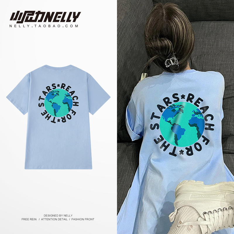 เสื้อยืดคอกลม ผู้ชาย เสื้อยืดผู้ชายเกาหลี เสื้อยืดเกาหลี แบรนด์ NELLY