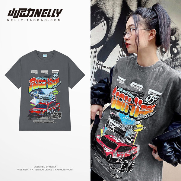 เสื้อยืดคอกลม ผู้ชาย เสื้อยืดผู้ชายเกาหลี เสื้อยืดเกาหลี แบรนด์ NELLY