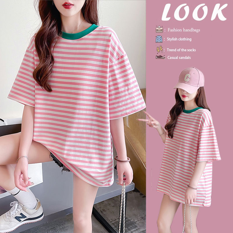 เสื้อยืดคนอ้วนแบบโอเวอร์ไซส์แบบ ulzzang fashion สนใจทักแชท