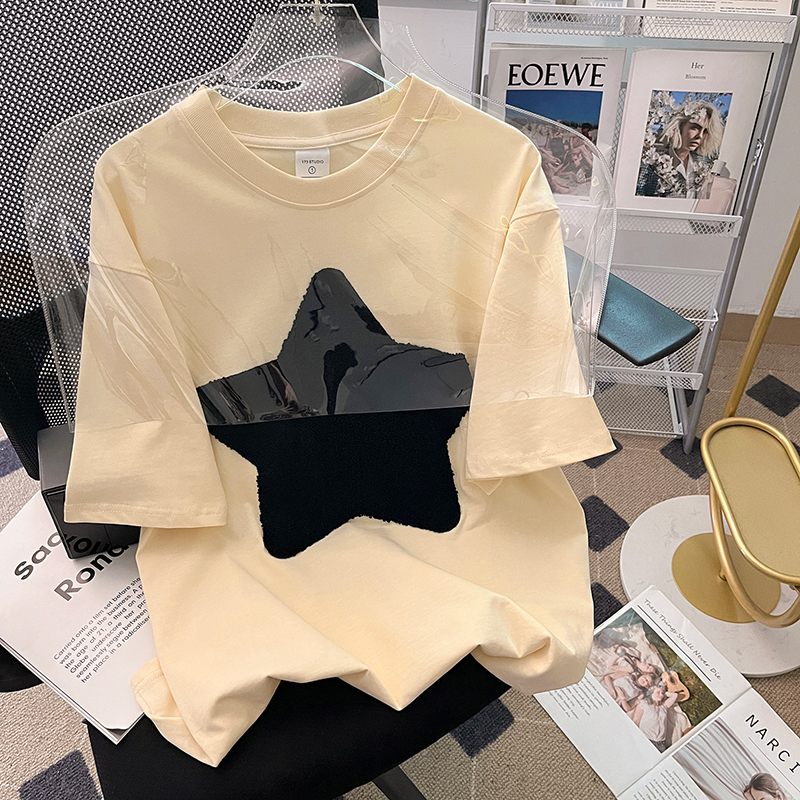 เสื้อยืดคนอ้วนแบบโอเวอร์ไซส์แบบ ulzzang fashion สนใจทักแชท