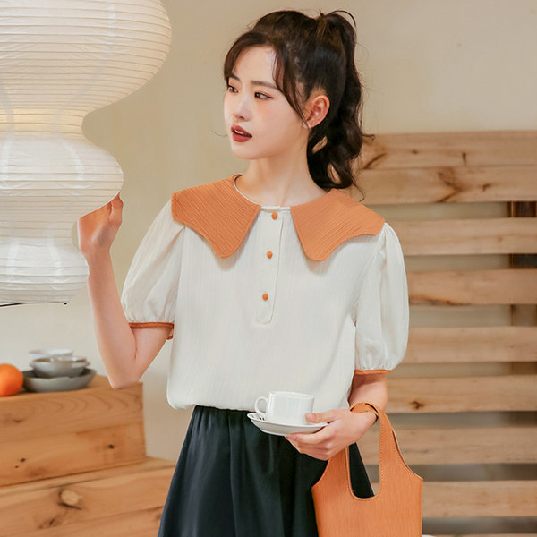 เสื้อชีฟองเกาหลี เสื้อชีฟองสวยๆ