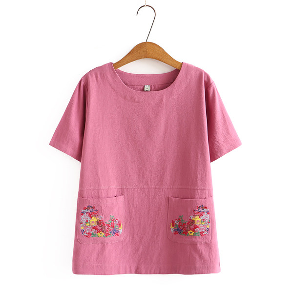 เสื้อลินินสไตล์ผู้ใหญ่ เสื้อคุณแม่ เสื้อผู้ใหญ่ แบรนด์ LININ