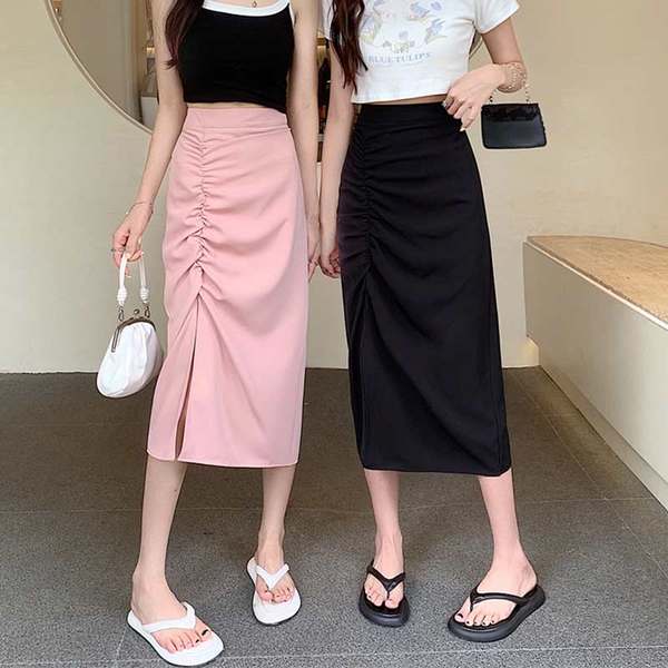 กระโปรงยาว กระโปรงยาวทรงเอ กระโปรงทำงาน